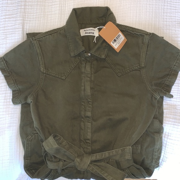 REFORMATION Kenny Jumpsuit - new with tags - Picture 3 of 4